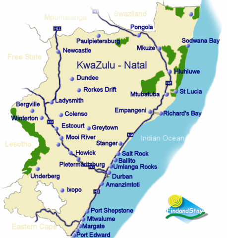 Coast of Natal- Vasco Da Gama