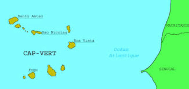 Prince Henery sailed to Cape Vert