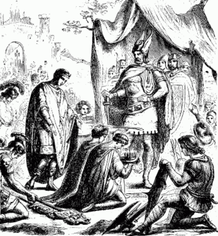 Romulus Augstulus was Deposed by Germanic head of the army