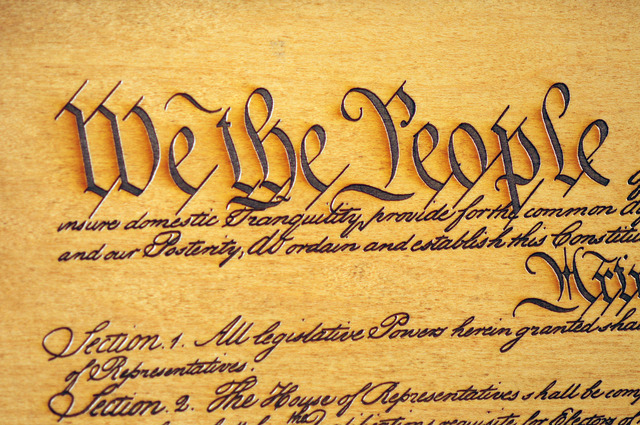 U.S Constitution goes in effect
