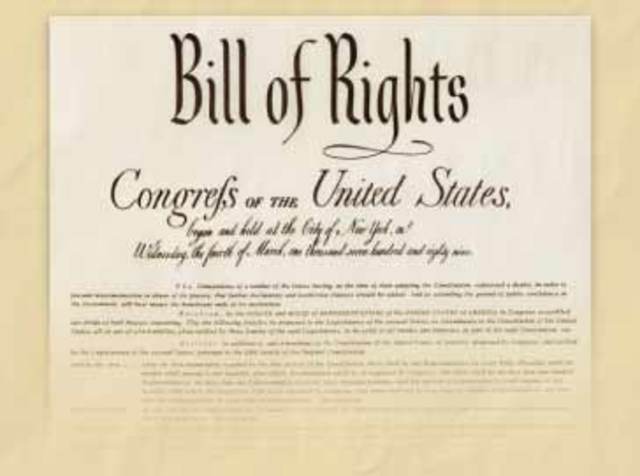 the Bill of right