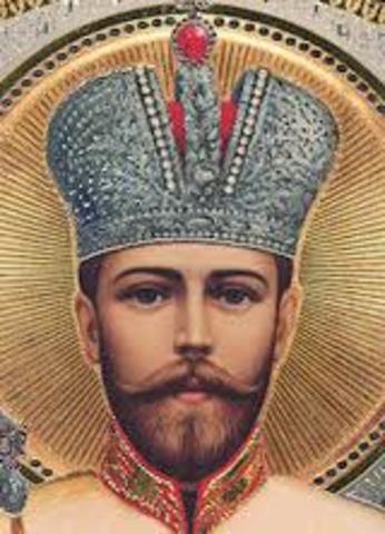 Czar Nicholas  Abdicates the Throne