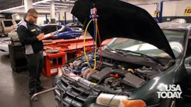 my first  car accident