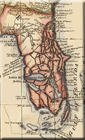 The English established their colonies at the north of Jamestown (later known as Virginia).