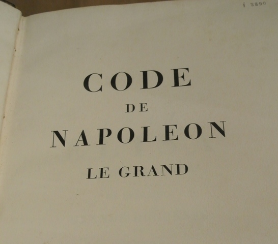 Napoleonic Code
