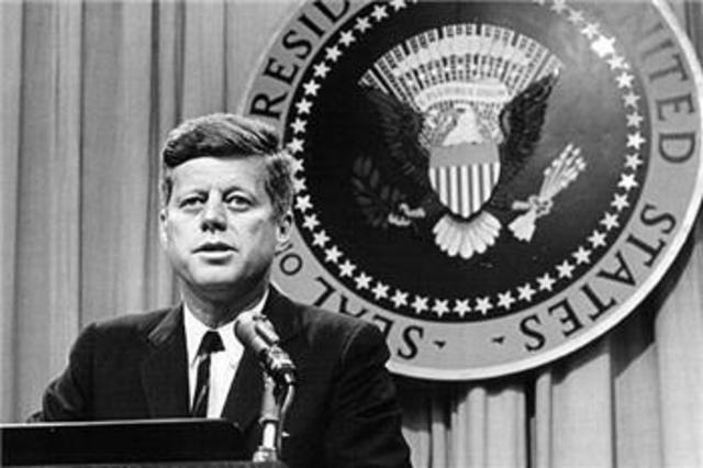John F. Kennedy elected President