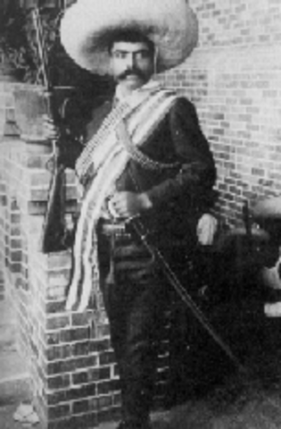 Emilio Zapata's meeting with Francisco Madero