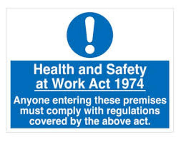Health and saftey act
