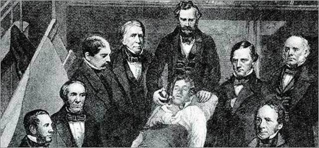 First successful anesthesia "the day pain died"