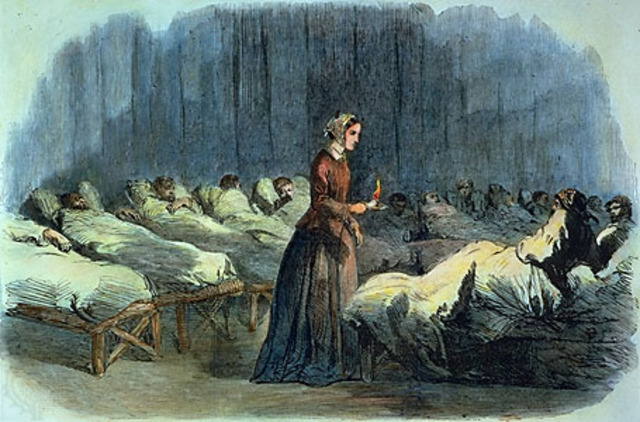 Florence Nightingale's most famous contribution came during the Crimean War