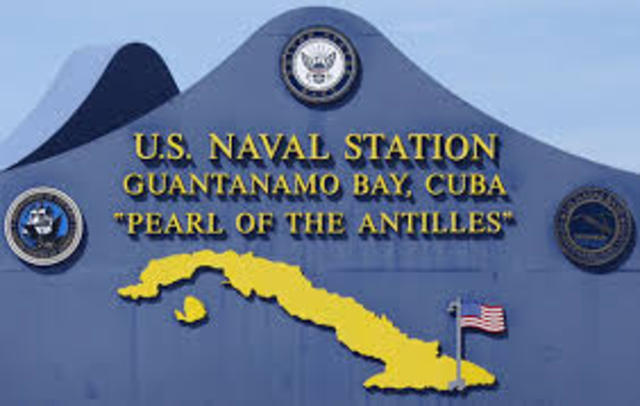 U.S. Naval Base at Guantanamo Bay established