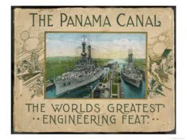 Panama Canal completed