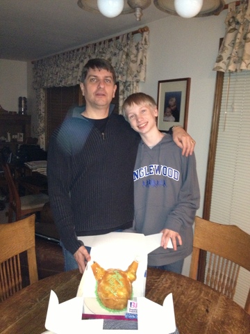 My Dad bought the man cave