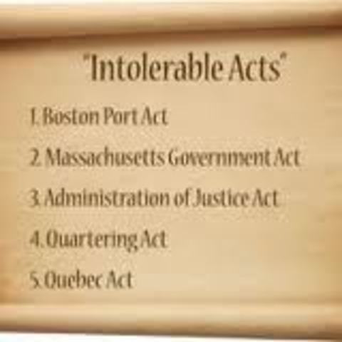 Intolerable Acts