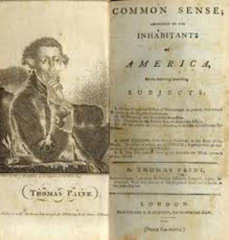 Thomas Paine publishes Common Sense
