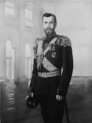 Czar Nicholas II Abdicates The Russian Throne