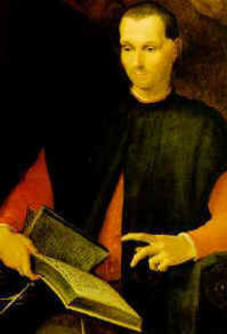 Machiavelli writes “The Prince”