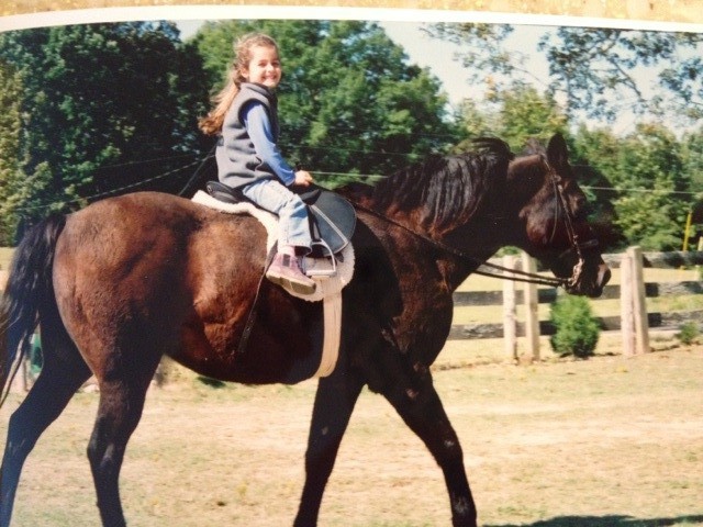 Monté una caballa en 2001.