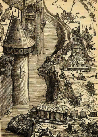 The Crusaders - 2nd Siege of Tyre in Lebanon.