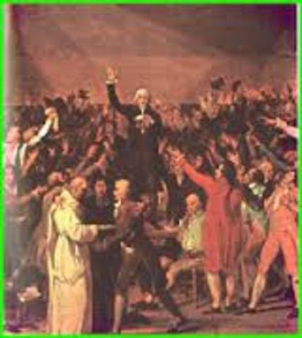 Juramento de la sala del juego de la pelota.