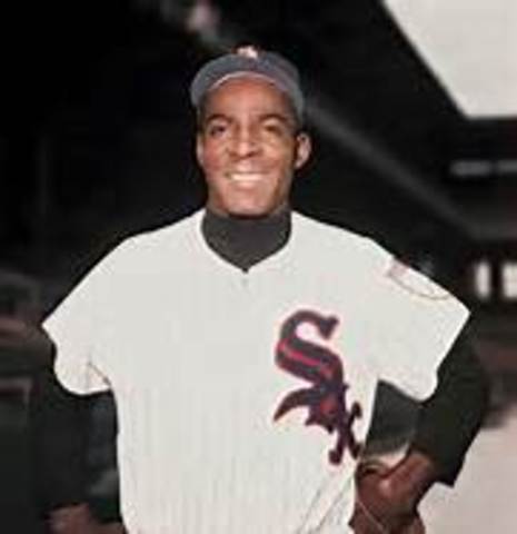 Perennial All-Star Minnie Miñoso, a former Negro Leaguer who became the White Sox' first black player in 1951