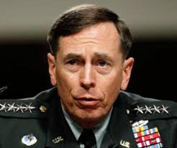 General Petraeus Had Taken Charge of United States Central Command