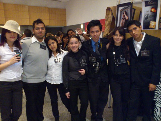 Stand de Fotografia en el Auditorio de la Universidad