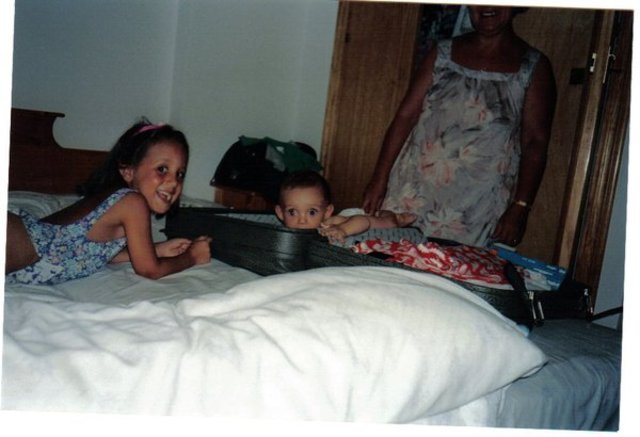 Primeras vacaciones en familia.