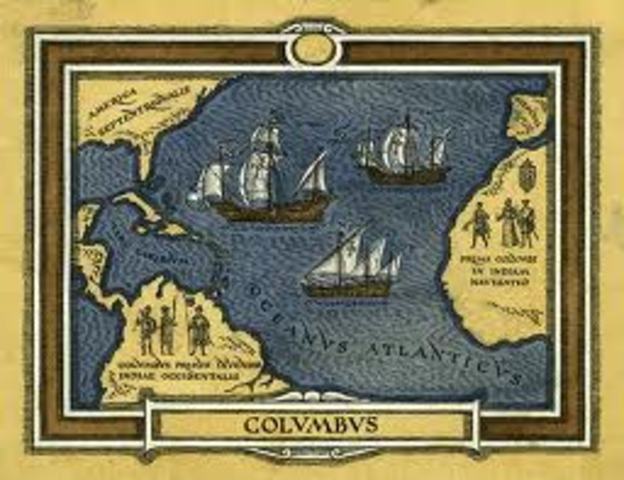 Columbus' first voyage