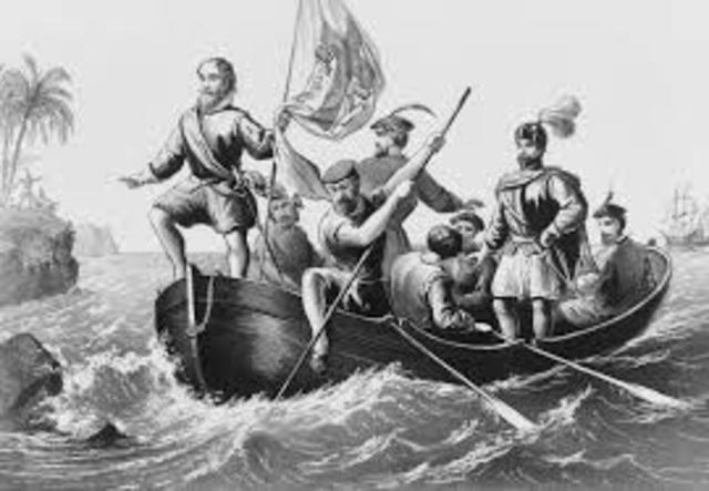 Columbus' first voyage