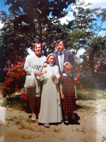 Primera comunion de mi hermana.