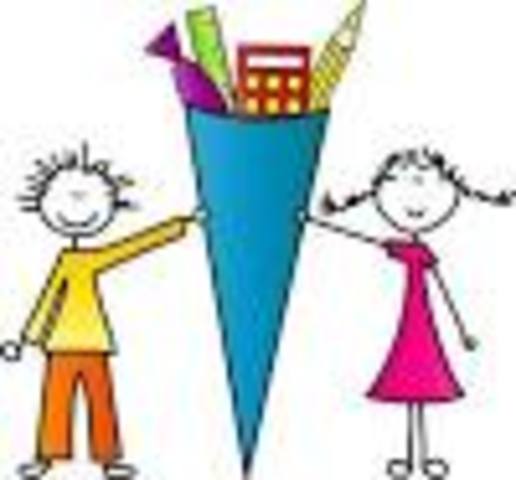 Empecé la escuela en Alemania