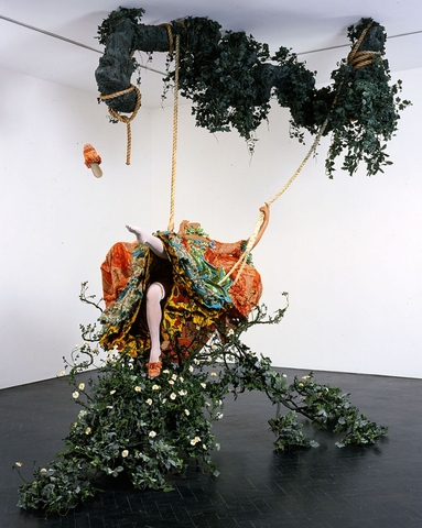 "The Swing" (after Fragonard) by Yinka Shonibare