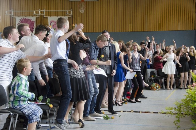 Tuve mi graduacionen Alemania