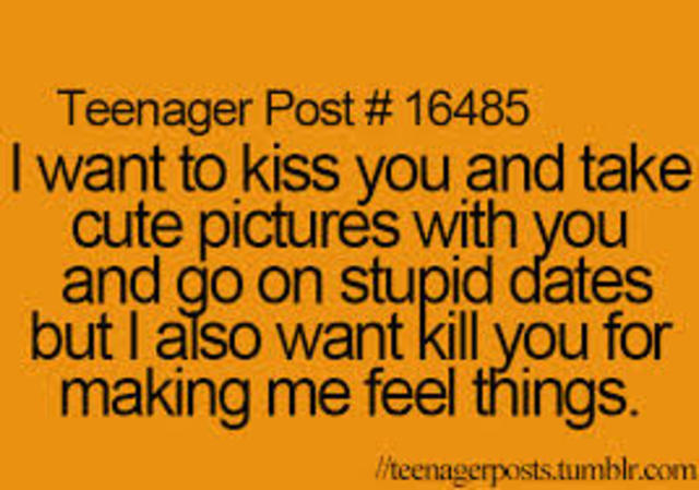 Angel is surprized to see that Sophie is there with him.