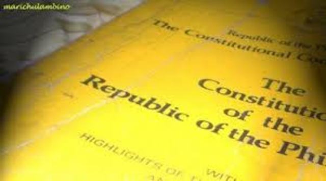 Constitution of the Republic of the Philippines