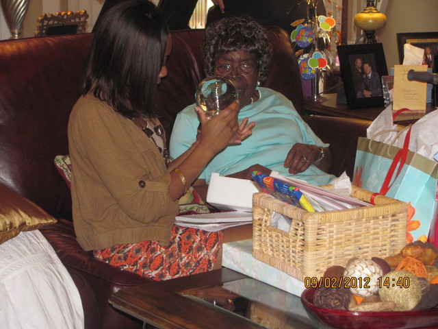 Meeting my great Aunt