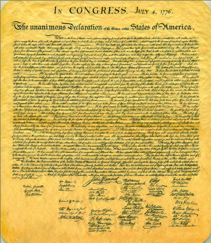 Signing of the Declaration of Indepemdence