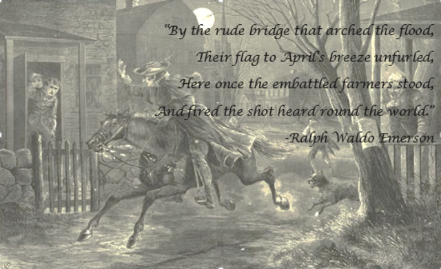 "The Spark  of Revolution"- Lexington and Concord