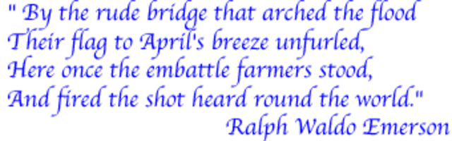 Spark-Lexington and Concord