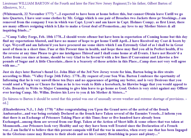 Low Point: Valley Forge