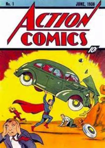 The first Superman Comic