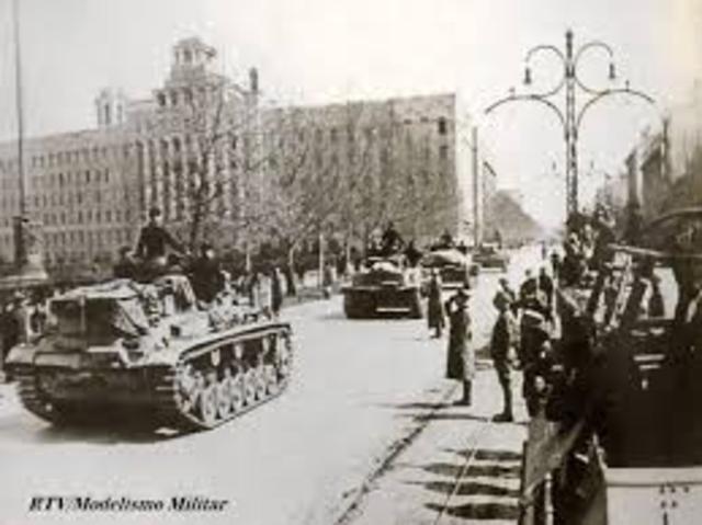 Intento de toma de Belgrado