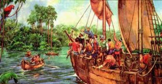 Orellana, alcanzó las caudalosas aguas del Amazonas