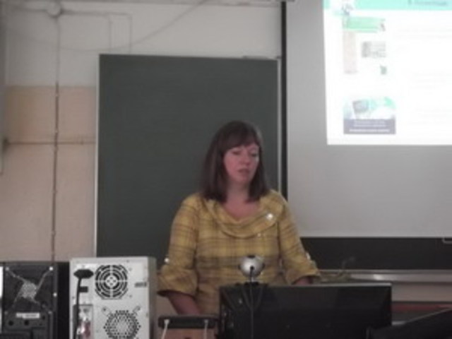 Выступление на районном семинаре - практикуме "Технологические и практические аспекты разработки и ведения электронного журнала"