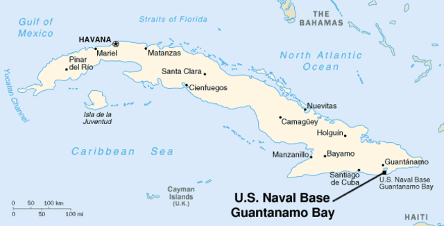 Disagreement over Guantanamo Bay