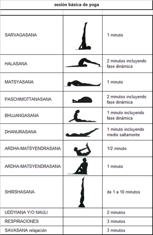 tipos de yogas