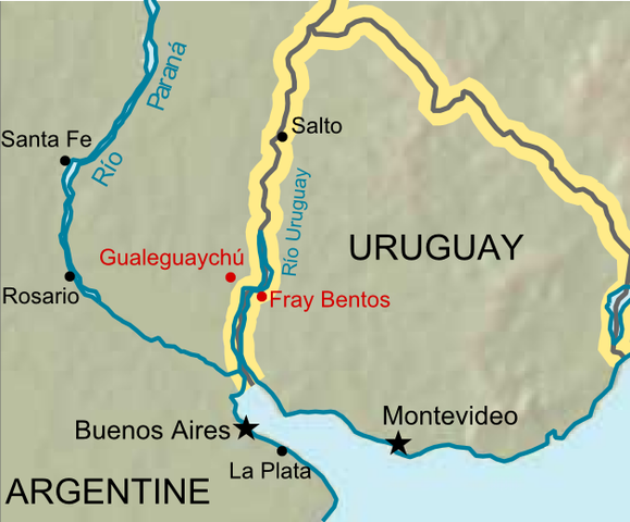 Descubrimiento del río Uruguay