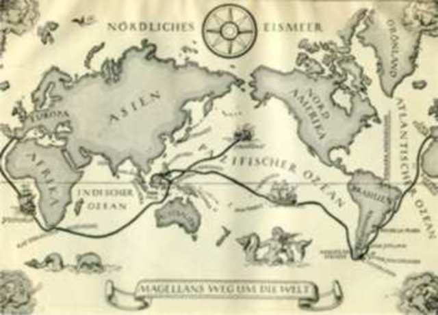 Fernanado Magallanes. El estrecho de Magallanes.