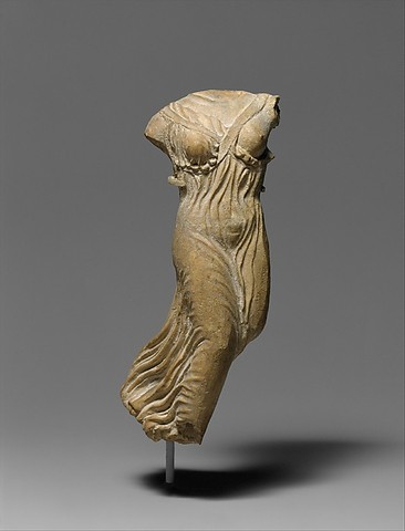 Terracotta Statuette of Nike, the Personification of Victory 500 B.C.